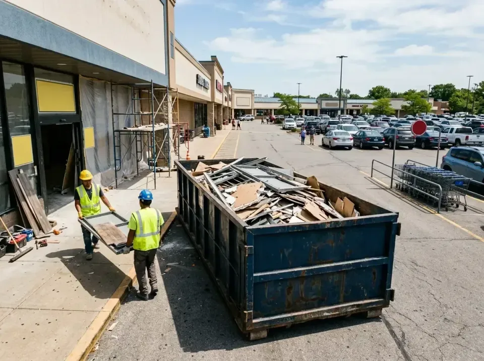 retail-store-renovation-debris-003 — frequently asked questions, Roll-off Dumpster Rentals in Village Shires, PA